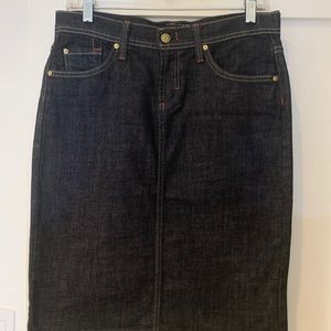 James Jeans Dry Aged Denim Skirt